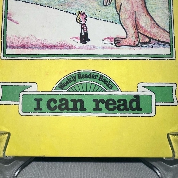 Weekly Reader Book Danny and the Dinosaur I‎ Can Read Hardcover EUC VTG Like New - Picture 3 of 8